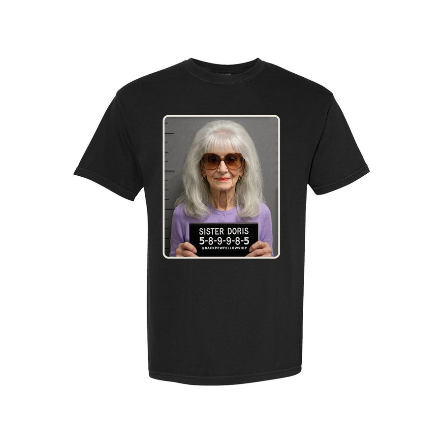 FREE SISTER DORIS — Bail Fund Tee in black